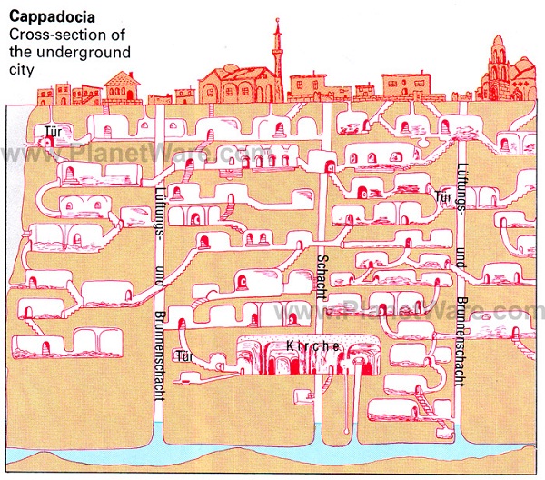 Cappadocia-Amazing Underground Cities