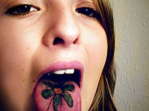 Tongue-The Worst Place To Get Tattooed