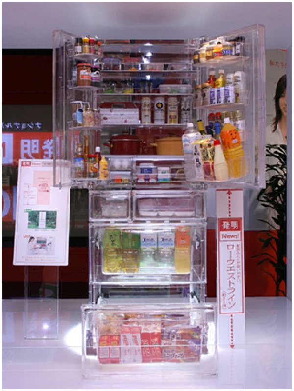 Transparent Fridge-Coolest Refrigerators