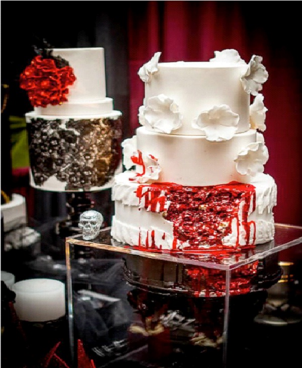 Guts and Glory-Amazing Zombie Wedding Cakes