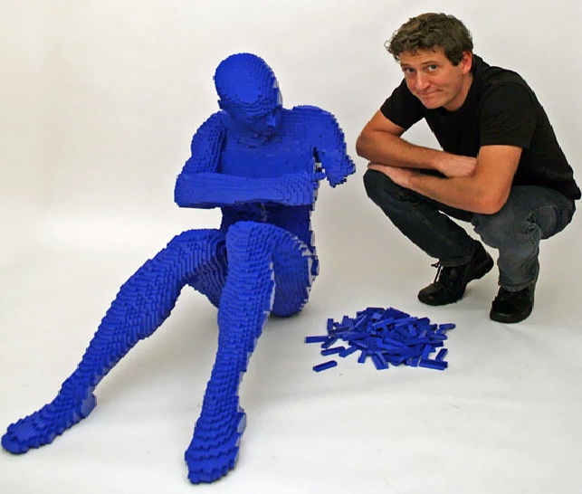 LEGO sculptor-World's Greatest Jobs