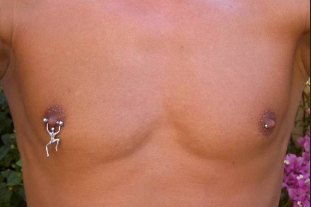 Hang on in there buddy-12 Funniest Nipple Tattoos Ever Done On Humans 