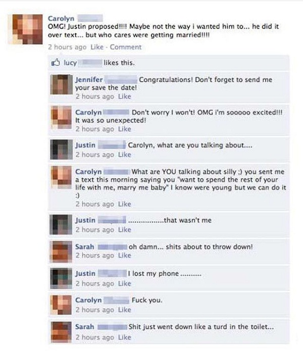 Unmarried-12 Most Embarrassing Yet Hilarious Facebook Posts You'll Ever Read
