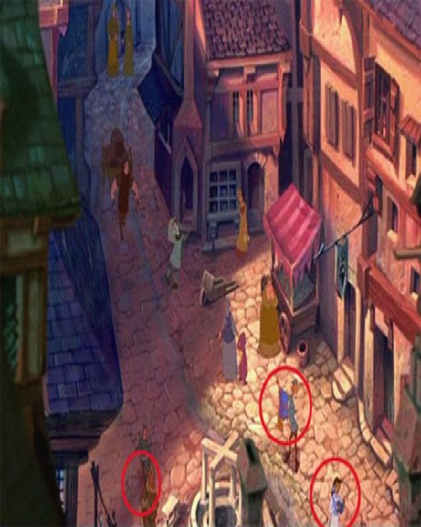 Hunchback-Hidden Disney Characters In Other Disney Movies