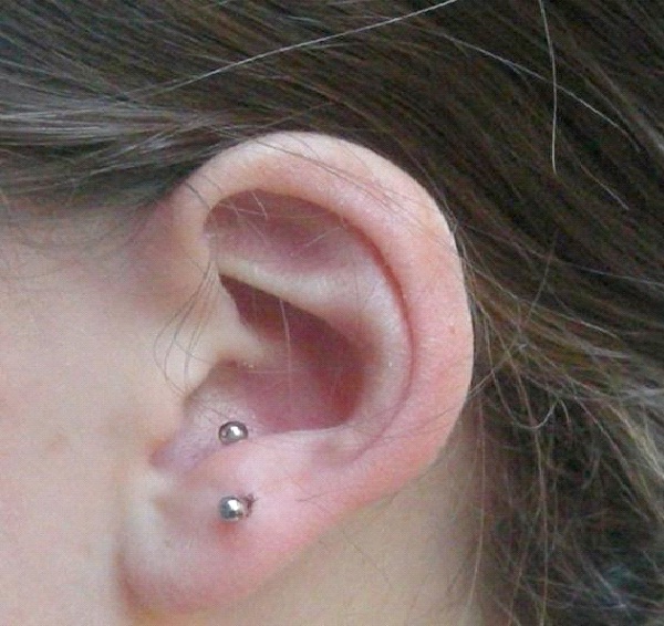 Anti Tragus Piercing-Types Of Ear Piercings