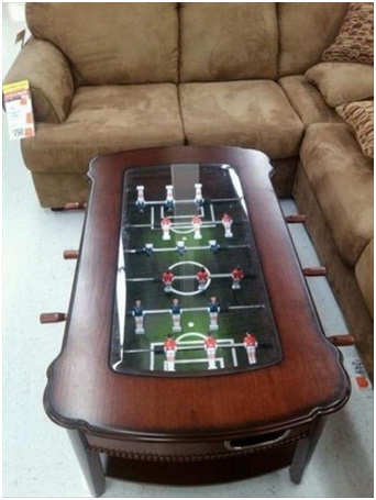 Foosball Coffee Table-Must Have Man Cave Accessories