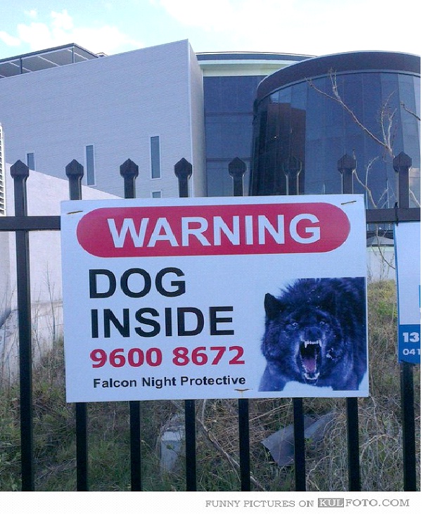 Dog Inside-Scariest Warning Signs