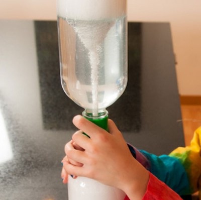 Tornado in a bottle-Easy Home Made Science Projects