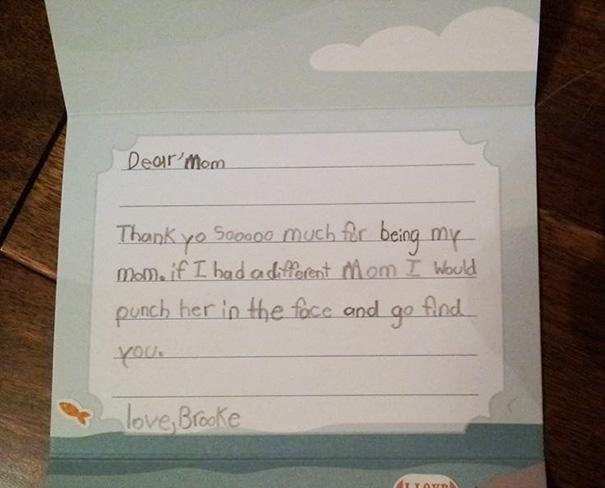 A bit harsh-Hilarious And Honest Notes From Kids
