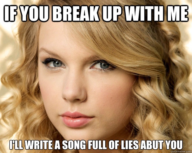 Revenge is by song-Best Taylor Swift Memes