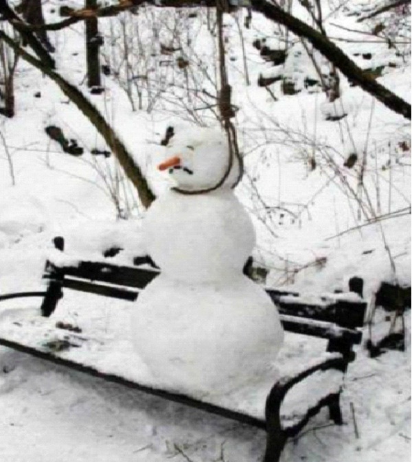Hang 'Em High-Most Inappropriate Snowmen