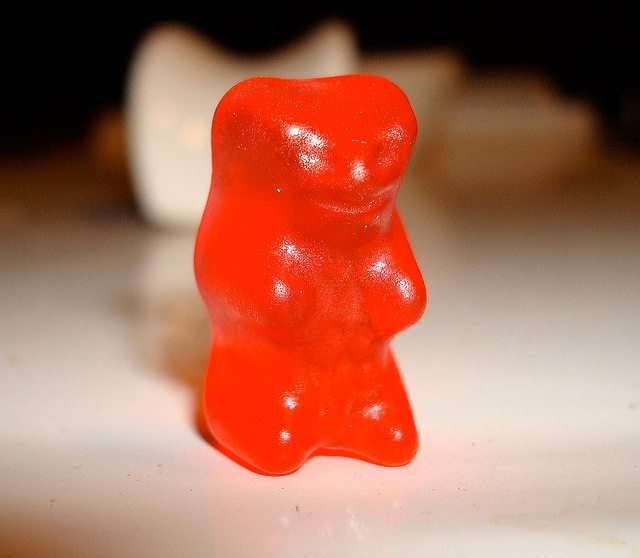 Red Gummi bear-Jamba Juice Secret Menu Items You Didn't Know