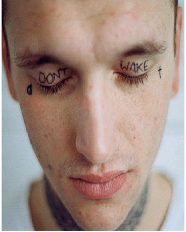 Don't Wake-Weirdest Eyelid Tattoos