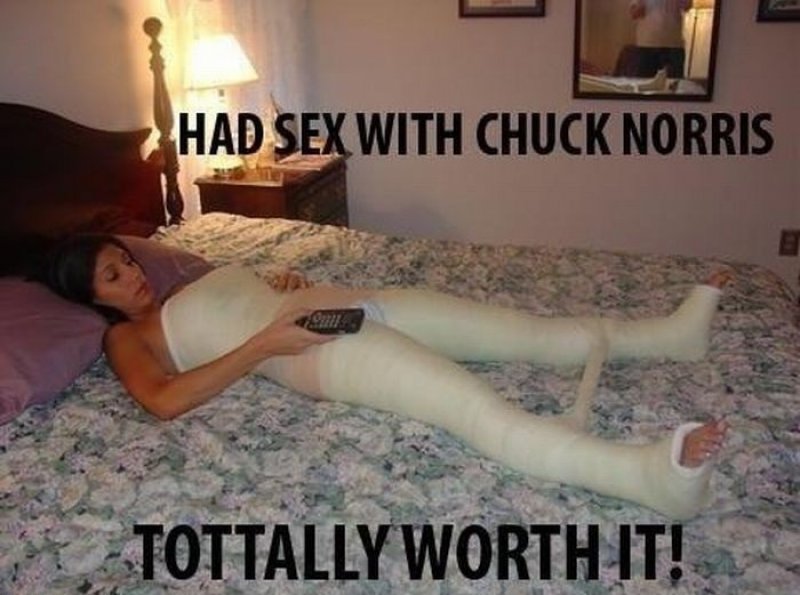 Sex With Chuck Norris-12 Hilarious Chuck Norris Memes Ever