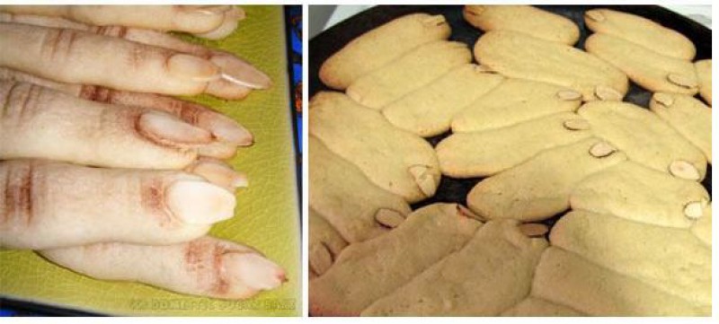 Halloween Witch Finger Cookies-15 Funniest Halloween Recipe Fails