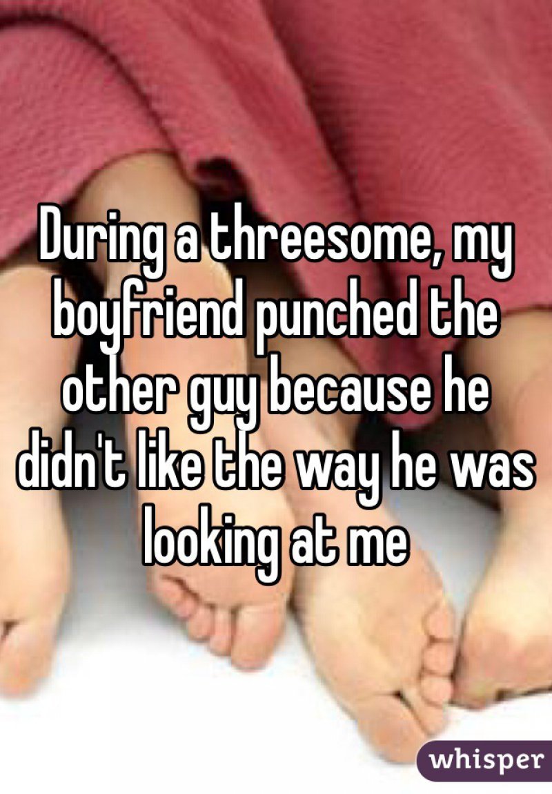 This Aggressive Dude-15 People Confess Their First Threesome Experience