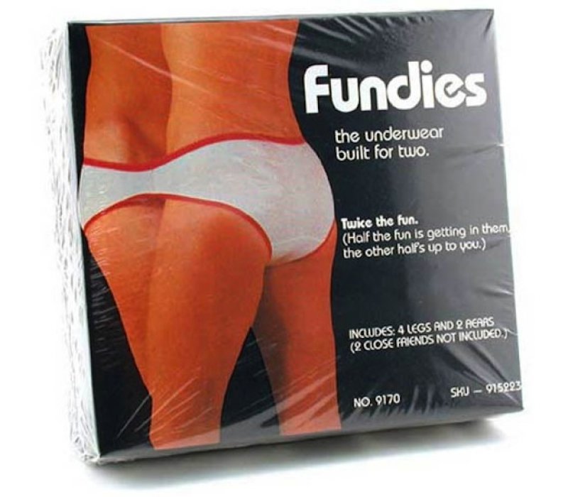 Fundies - The Undies for Two -15 Disgusting Valentine's Day Gifts Ever