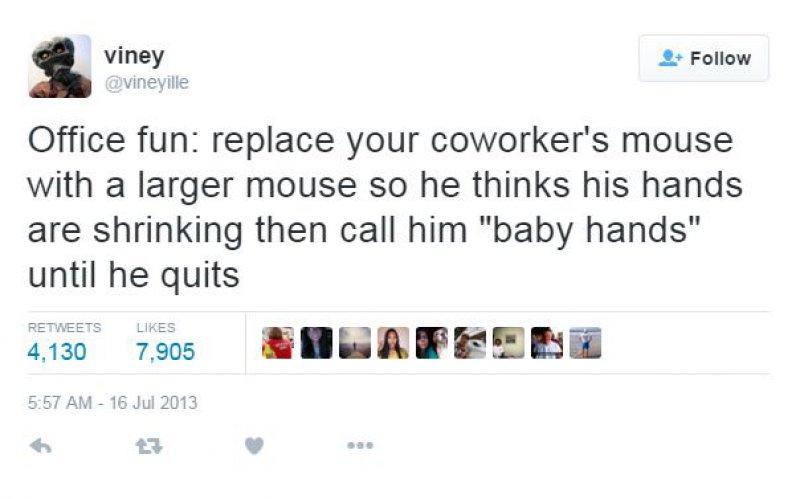 This Funny Prank-15 Hilarious Tweets About Work That Are Way Too Real