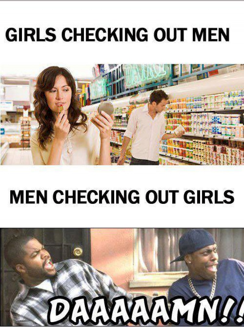 Checking Out: Men vs. Women-15 Hilarious Differences Between Men And Women