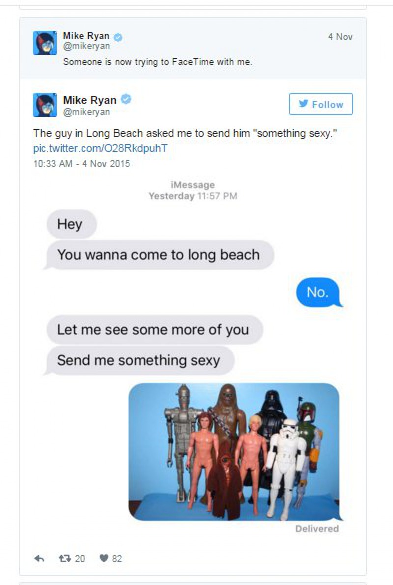 Another Random D*ck Pic-Guy Hilariously Replies To Dick Pics He Got After A Stranger Gave Out His Number On Tinder