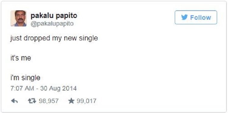This Funny 'I'm Single' Announcement-15 Funniest Tweets About Single Life