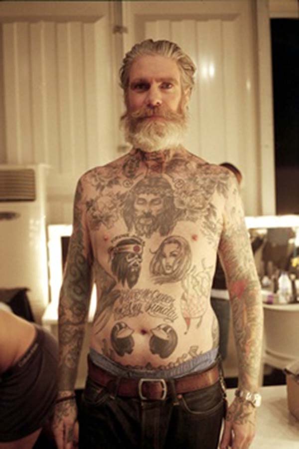 The Beard Does Help-Old People With Tattoos