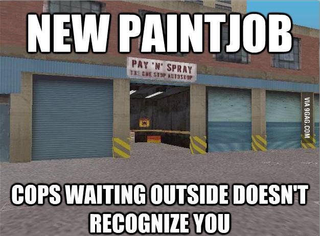 Paint Job-15 Worst GTA Logics That Are Actually Funny