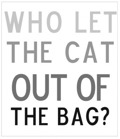 Let the cat out of the bag-Where British Phrases Came From