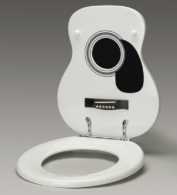 Guitar-Amazing Toilet Seats