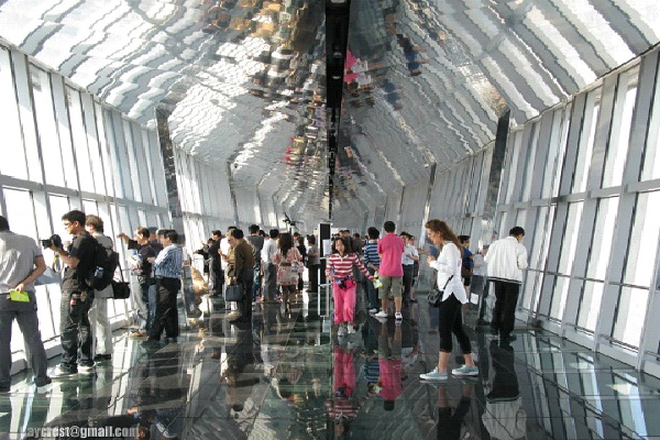 Shanghai World Financial Center - China-Best Skywalks In The World