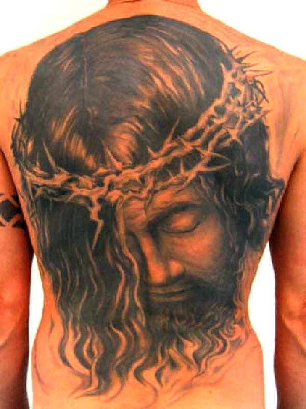 Sad Jesus-Amazing Jesus Tattoos