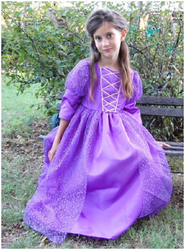 Pretty Princess-Homemade Halloween Costumes For Kids