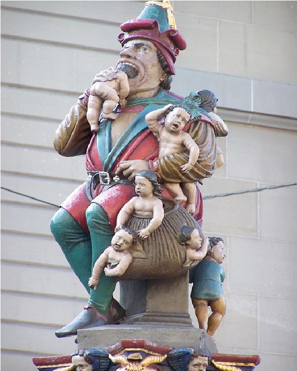 Baby Eating Ogre Of Bern-Bizarre Statues Created From Your Nightmares