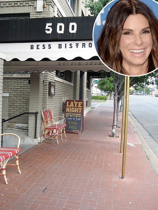 Sandra Bullock - Bess Bistro-Celebrities Who Own Their Own Restaurants