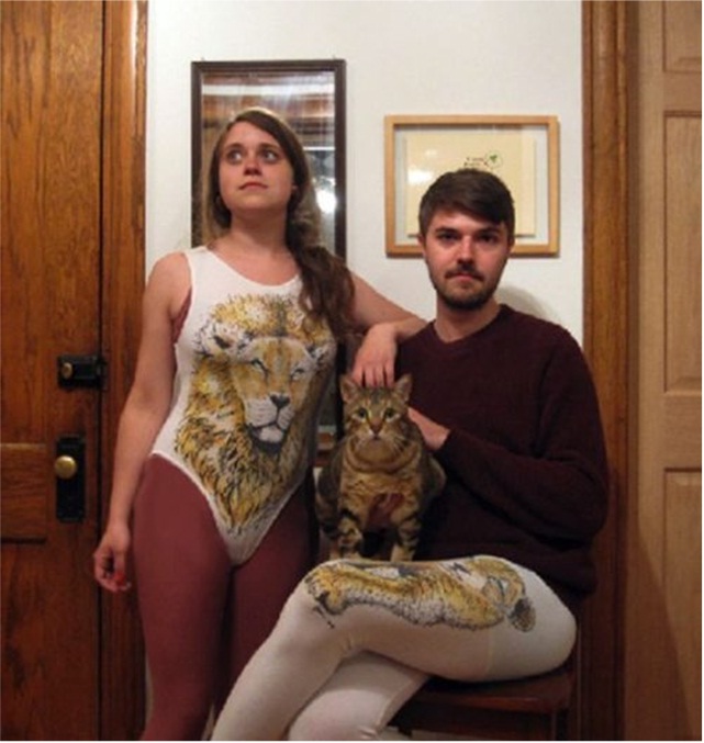Cat Attack-Awkward Couple Photos