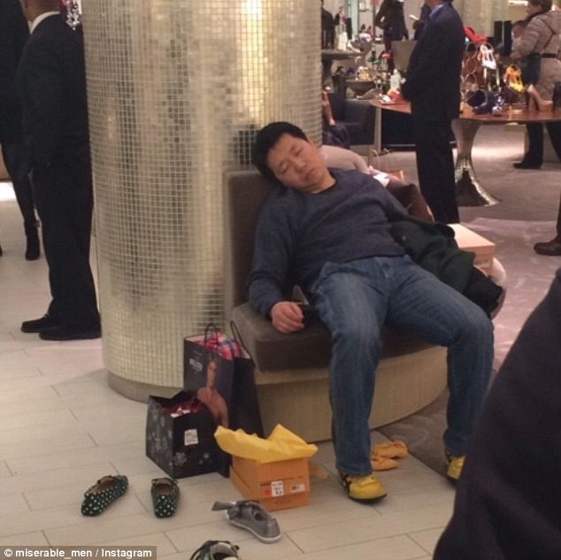 Yes.... Very Nice... ZZZ!-12 Funny "When Women Take Their Men Shopping" Pictures