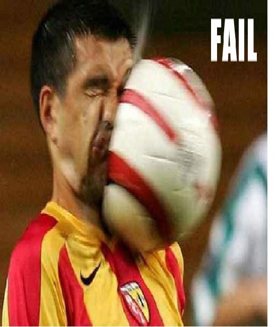 Head it!!-Hilarious Sports Fails