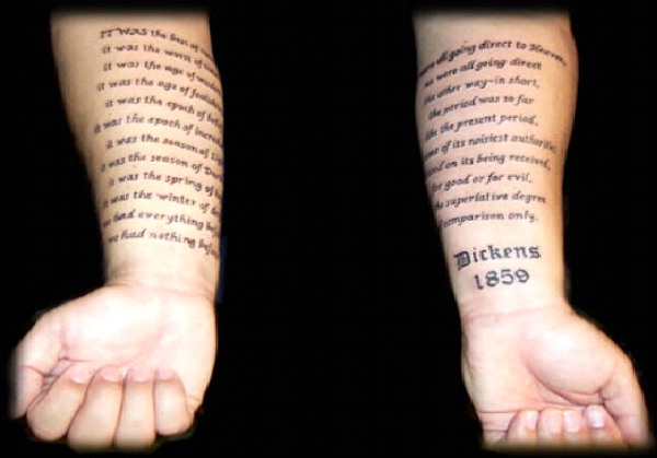 Tale Of Two Cities-Longest Tattoos