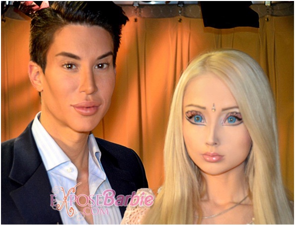 Real-Life Barbie and Ken (Valeria Lukyanova and Justin Jedlica)-Meet The Real-Life Barbie