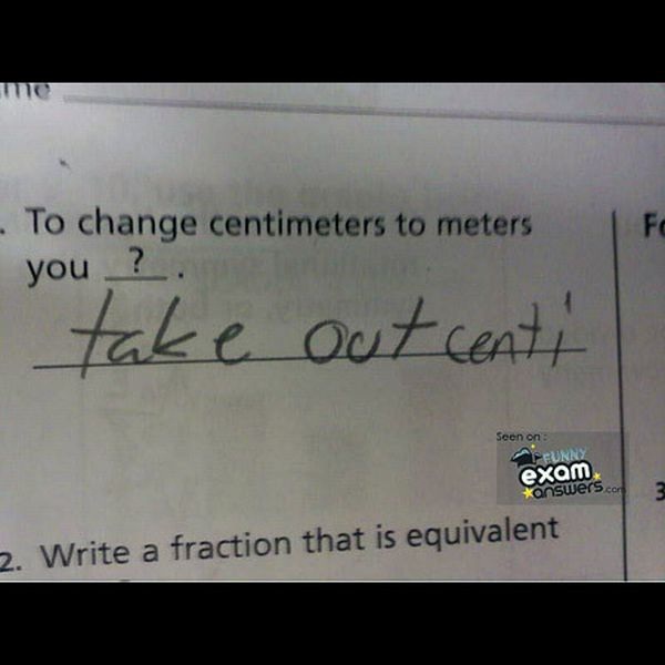 Well it's right?-Funny Exam Answers