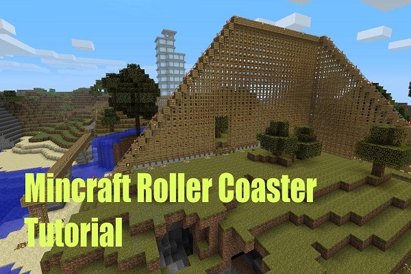 Roller Coaster-Cool Things To Make In Minecraft