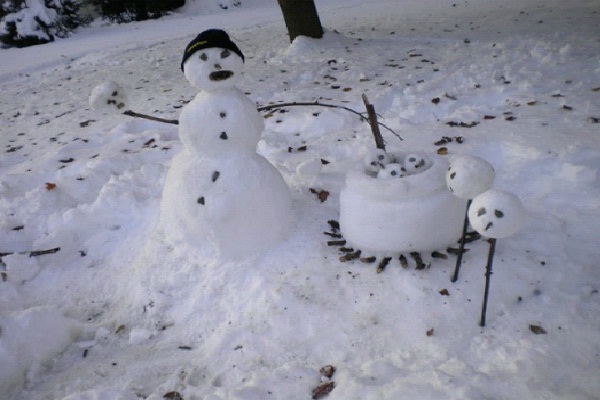 Beheaded Snowmen-Most Inappropriate Snowmen