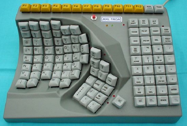Single handed-Weirdest Keyboards
