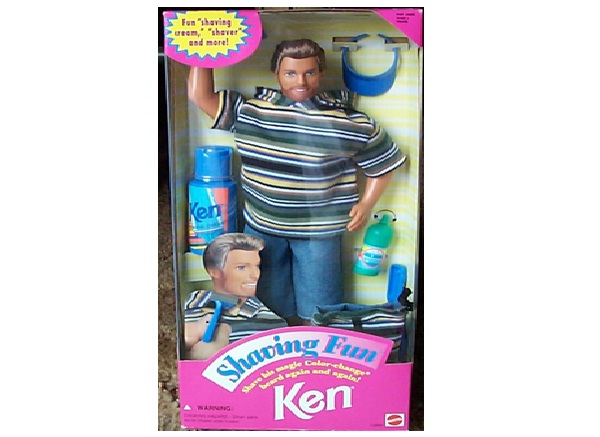 Shaving Fun Ken-Weird Barbie Dolls