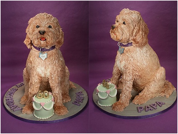 Joey The Dog Cake-Most Amazing Dog-Shaped Cakes