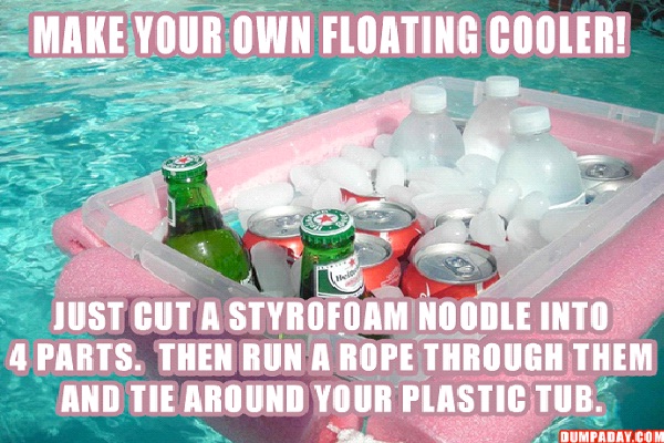 Floating Cooler-Simple But Genius Ideas