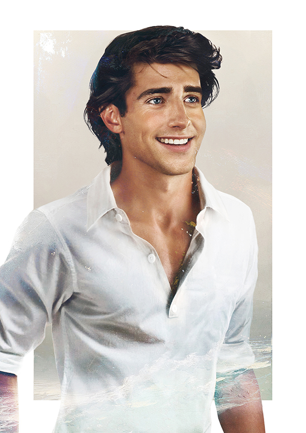 Prince Eric-15 Real Life Illustrations Of Disney Characters