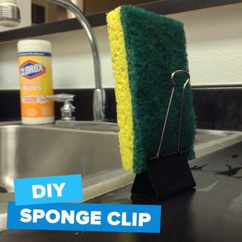 Microwave Your Kitchen Sponge-15 Home Cleaning Hacks That Make Cleaning Easy