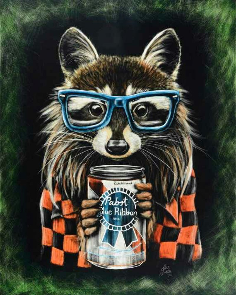 An Impressive Hipster Animal Portrait-12 Amazing Hipster Art Pictures You Must See If You're A Hippy