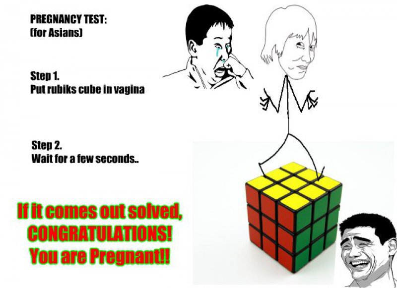 Asian Pregnancy Test!-12 Hilarious Pregnancy Memes That Will Make Your Day